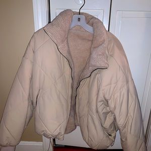 American Eagle Reversible Quilted Puffer Jacket